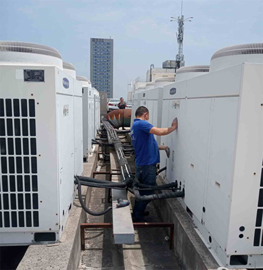 延安中央空调制热和不制冷系统维修方法